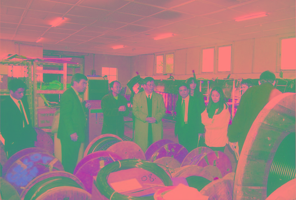 公司領(lǐng)導(dǎo)考察德國(guó)GESO公司